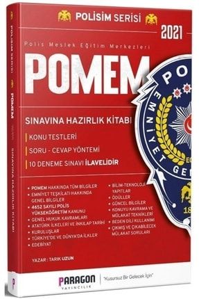 Pomem (2022)sınavına Hazırlık Kitabı-konu Testleri-10 Deneme Sınavı Polisim Serisi 9786257013499