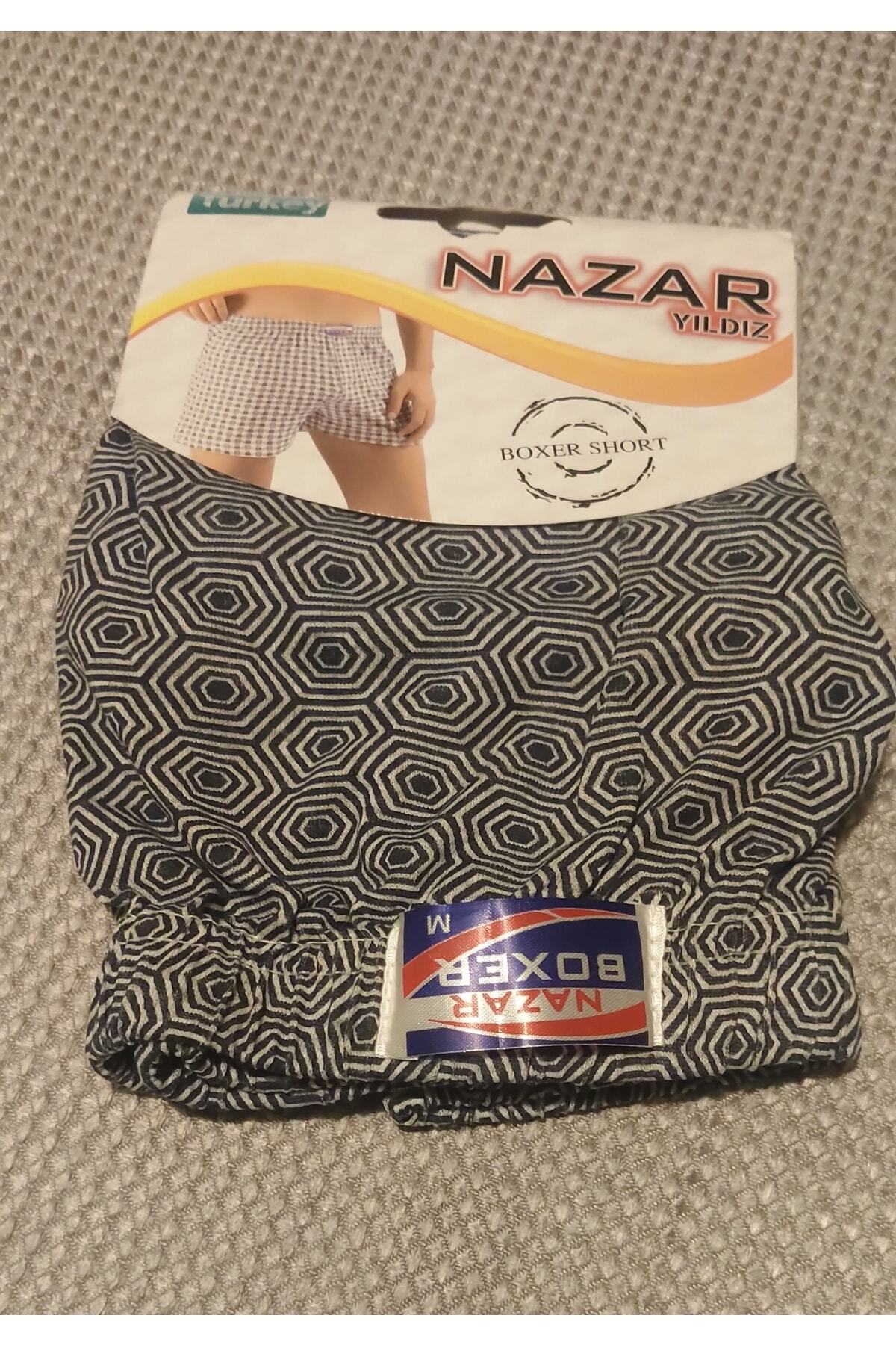باکسر مردانه آبی Zümra Nazar Yıldız | 1 اورجینال - تصویر 3