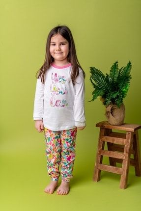 Kız Çocuk You Can Pijama Takımı (1-6YAŞ) 01Z1PJM326