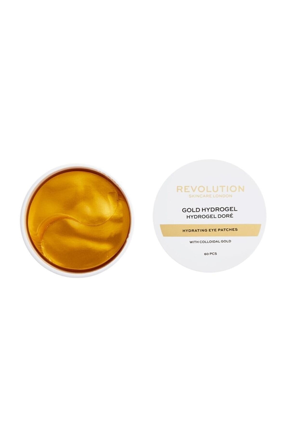 Revolution Skincare London Hidrojel Kolodiyal Vegan Gold Gözaltı Nemlendirici Maske 60 Adet 8787