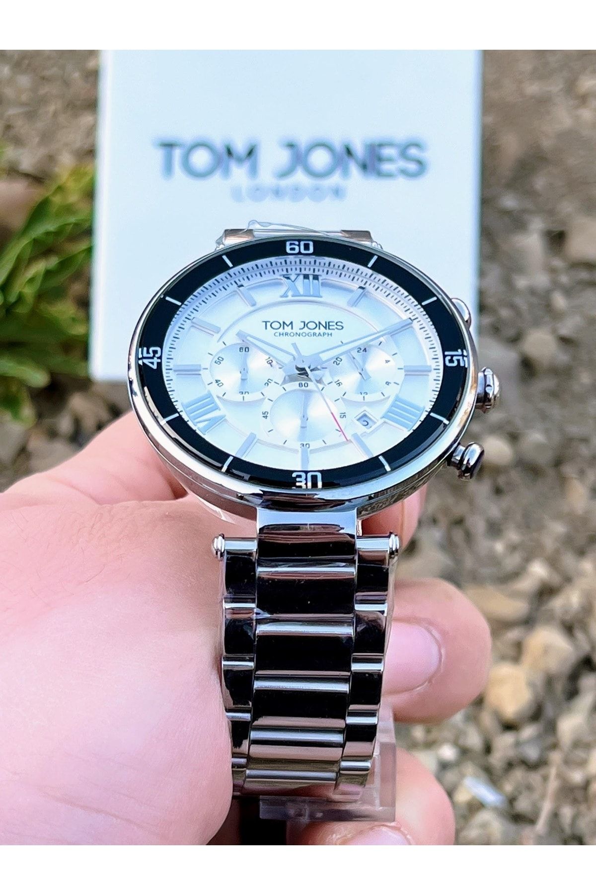 Tom Jones-Nstj.1.1153.04 Steel Color Non-Throw Cord Inner Functions Active 3atm Waterproof Wristwatch 4