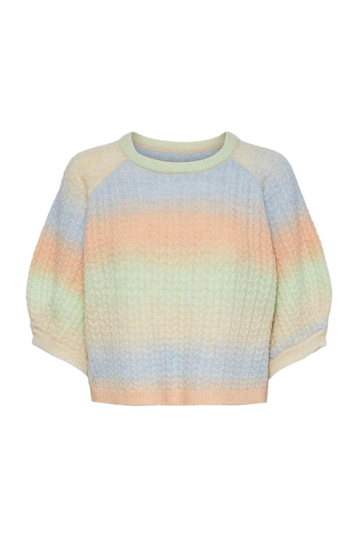PIECES Pullover Mehrfarbig Relaxed Fit Fast ausverkauft