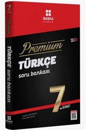 2021 7. Sınıf Türkçe Premium Soru Bankası Başka Yayınları 1778