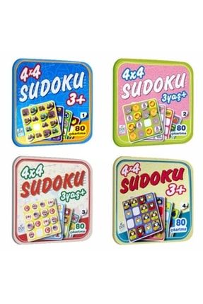4x4 Sudoku 4'lü Set (3 Yaş) SKPTKR02