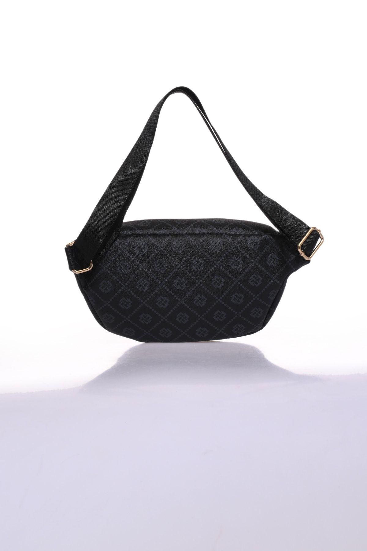 Fossil-Czarna damska torebka-nerka 05FS22K400 -MO4F 4