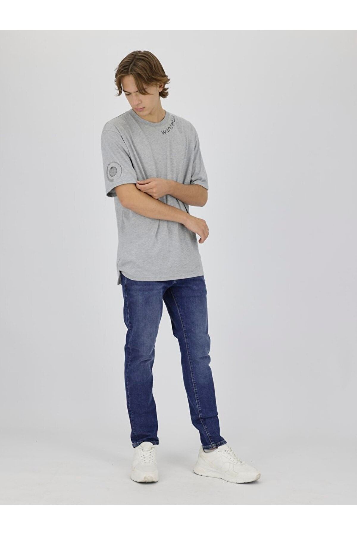 Ltb T-Shirt Grau Regular Fit