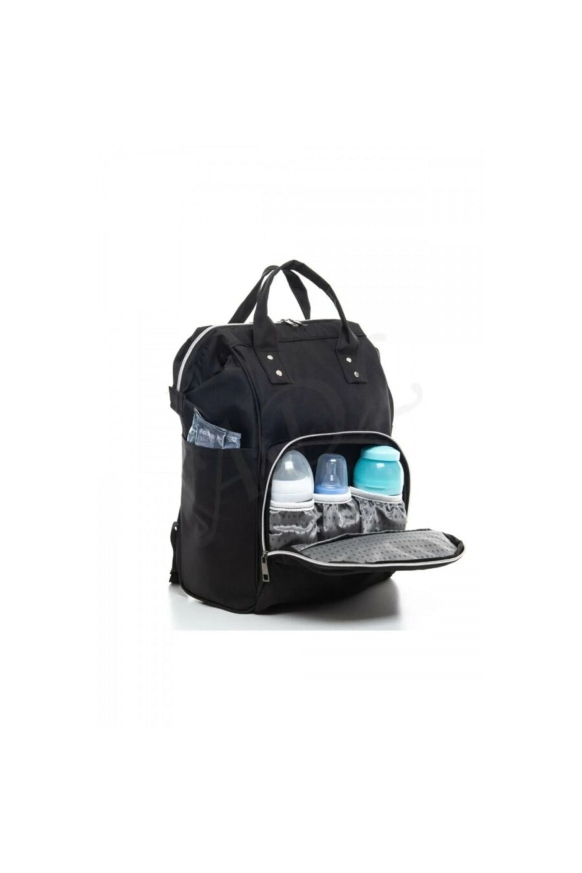 RUBBAG Mommy Bag Bebek Çantası Ve Anne Bebek Bakım Sırt Çantası Termal Biberonlu CV10739
