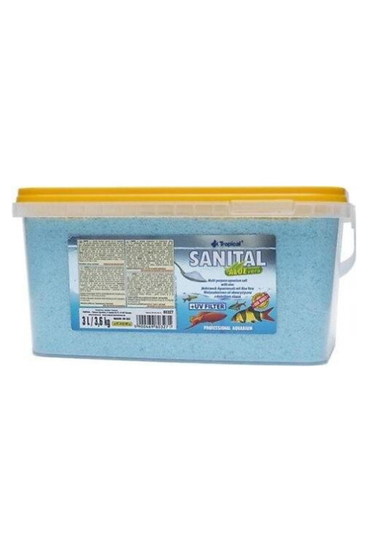 Tropical Sanital Aloe Vera Katkılı Akvaryum Tuzu 100gr. Açık