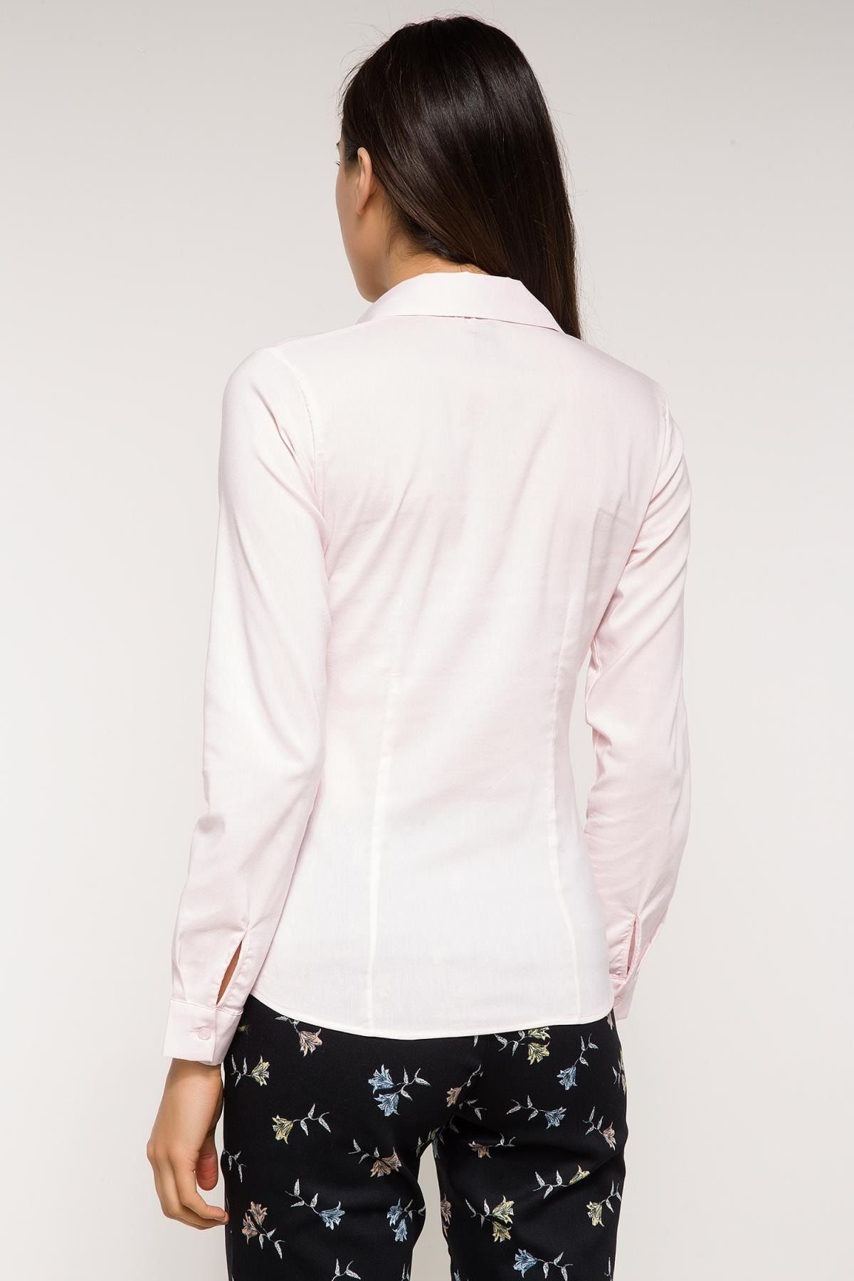 DeFacto-Women's Long Sleeve Basic Shirt G5922AZ.17SM.PN262 3