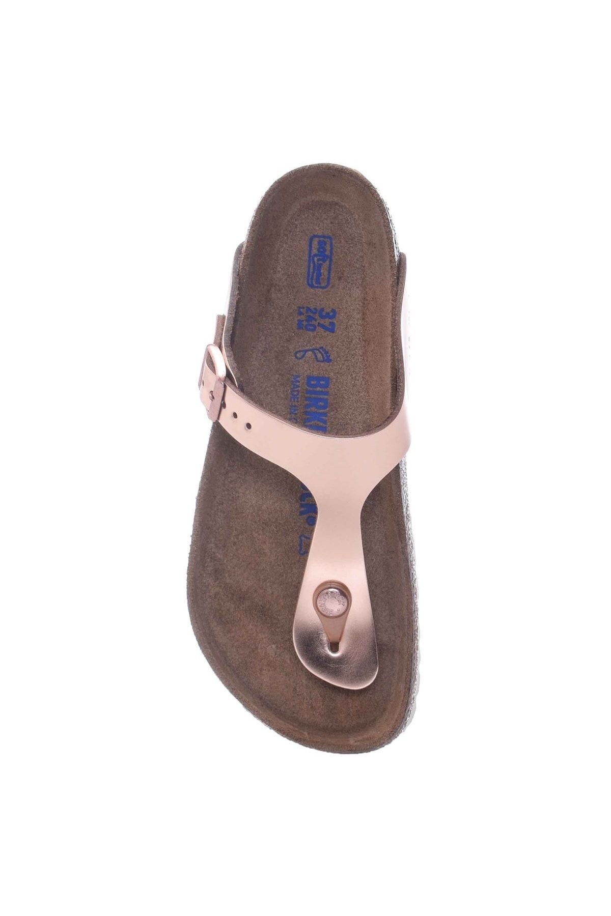 Birkenstock-Copper Gizeh Soft Footbed Slippers10050480 3