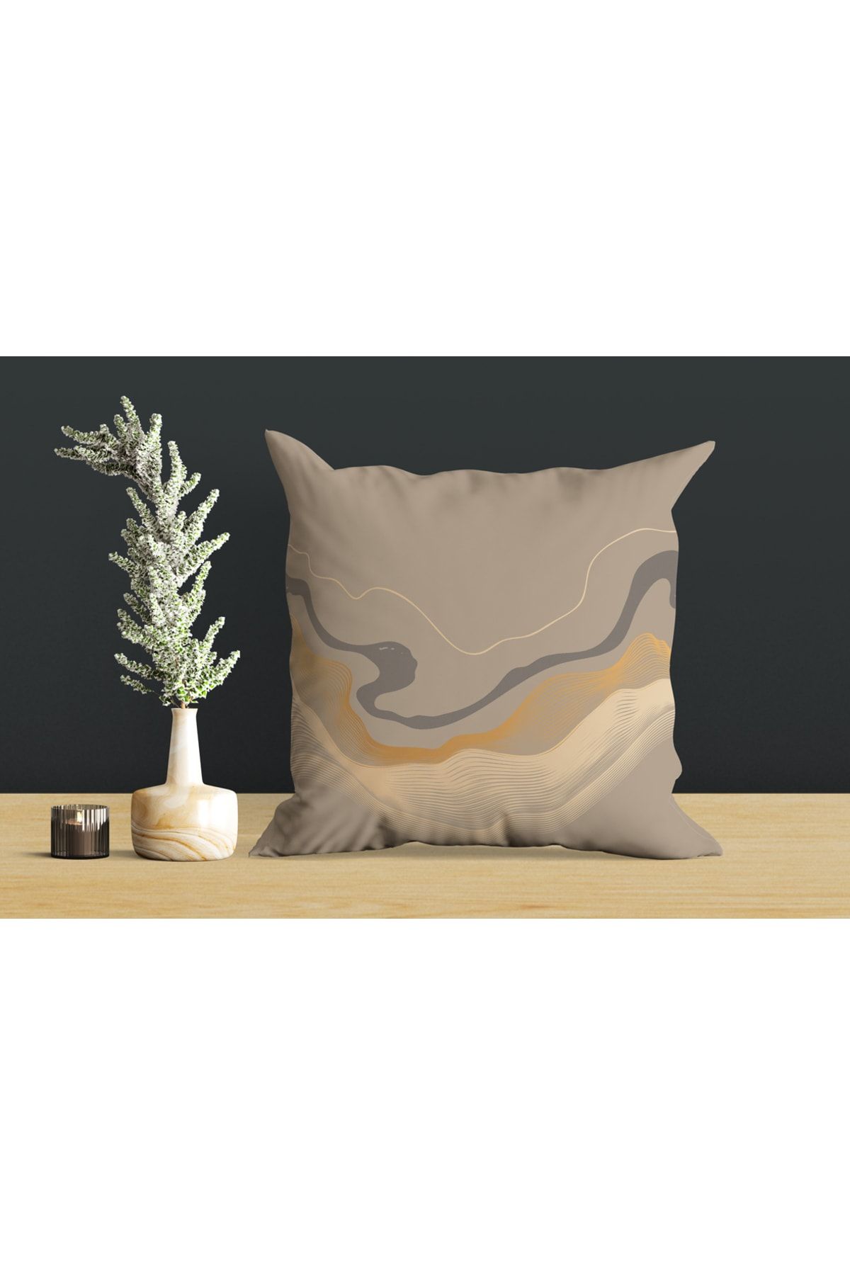 EMNASA Double Sided Printed 43x43 Throw Pillow Cover Set of 6