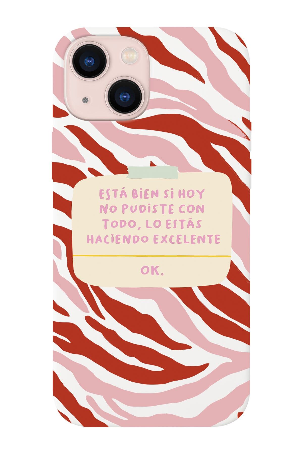 Iphone 14 Plus Compatible Esta Bien Si No Problem Suede Launch Phone Case with Design