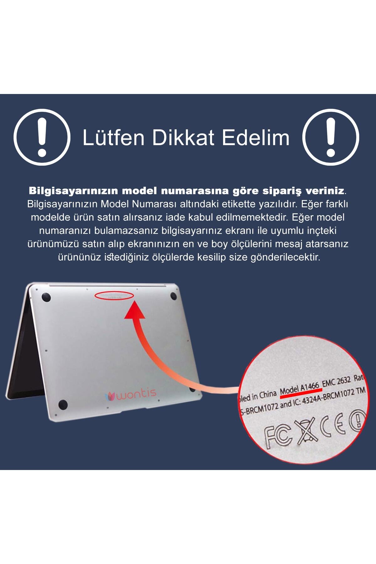 Apple Macbook Air M1 (Z124M18512-TQ6) Notebook Premium Ekran Koruyucu 9h Nano Film 2