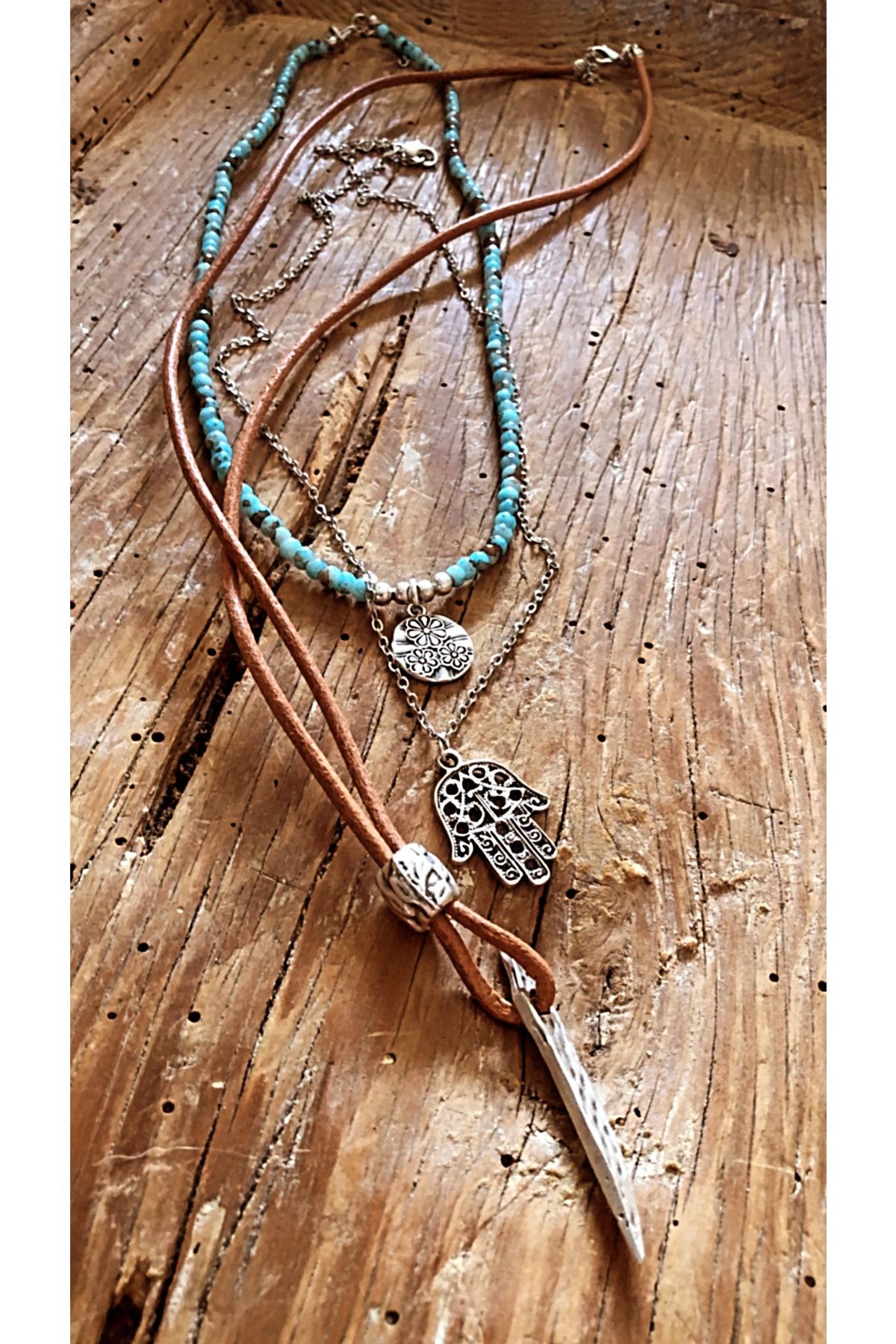 Long shop boho necklace