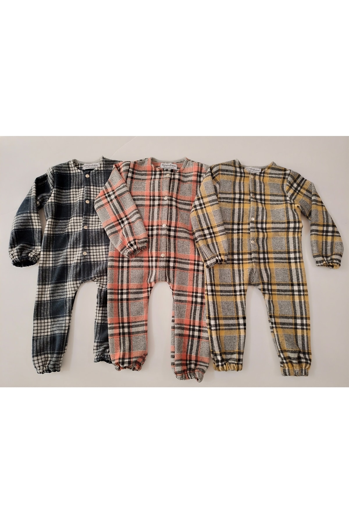 moms and babies Kışlık Çocuk Bebek Tulumu Polar Kumaş 0-5 Yaş fotoğrafı 6 (önizleme)