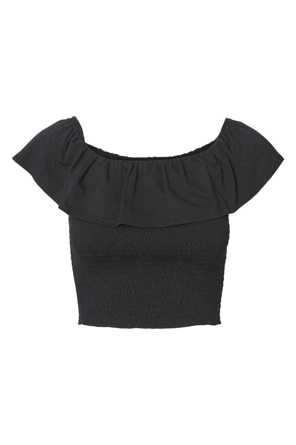 PIECES Bluse Schwarz Regular Fit Fast ausverkauft