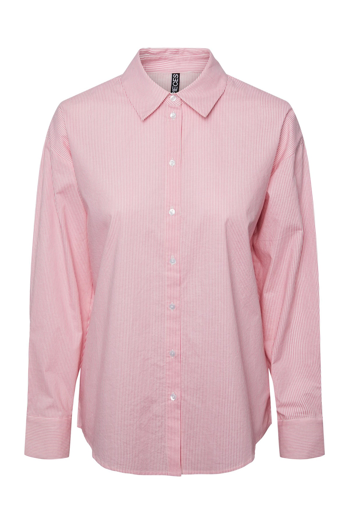 PIECES Hemd Rosa Regular Fit Fast ausverkauft