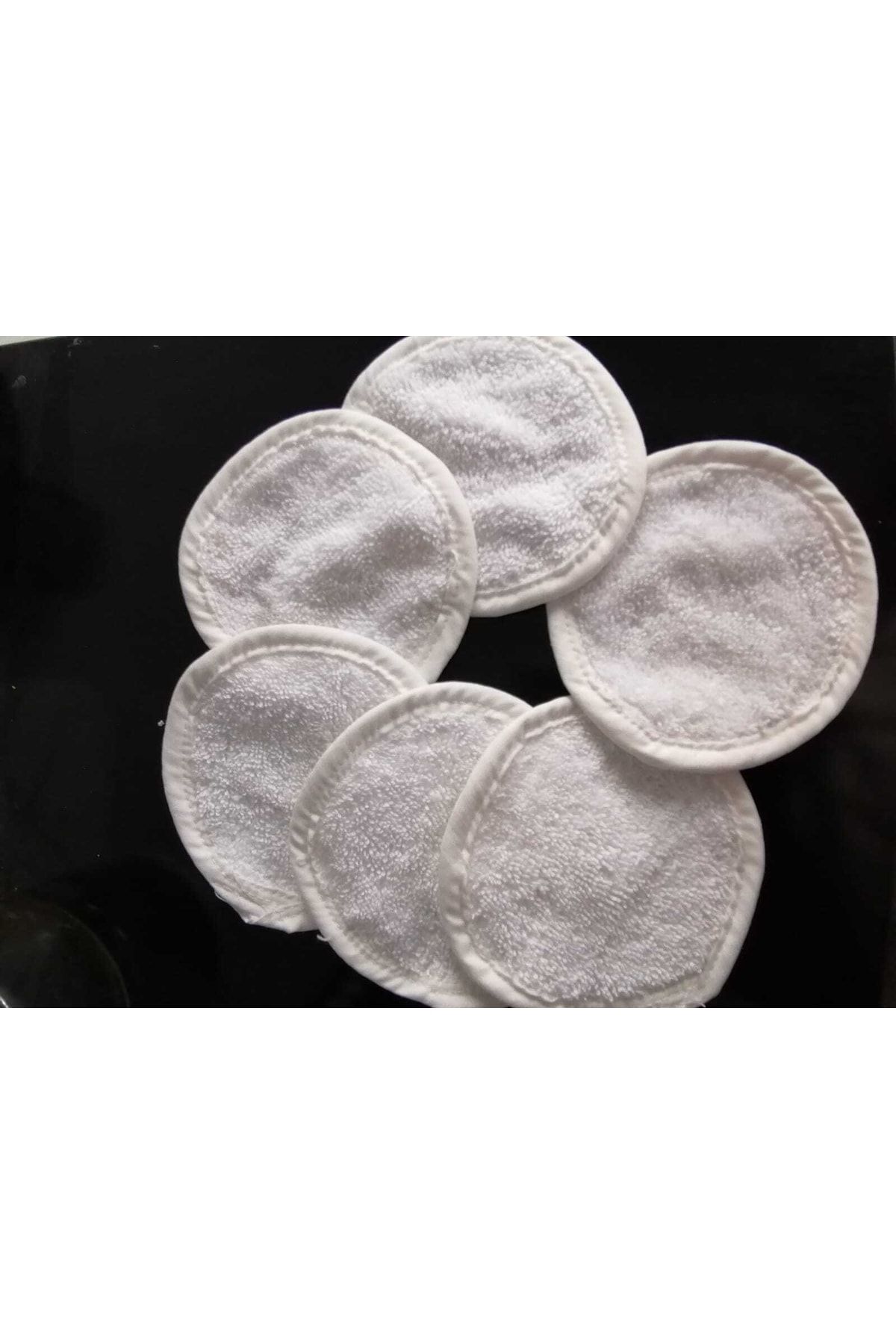 MEŞELİ TEKSTİL-12 Pieces Washable Eye Face Neck Lip Towel Makeup Removal Pad 7