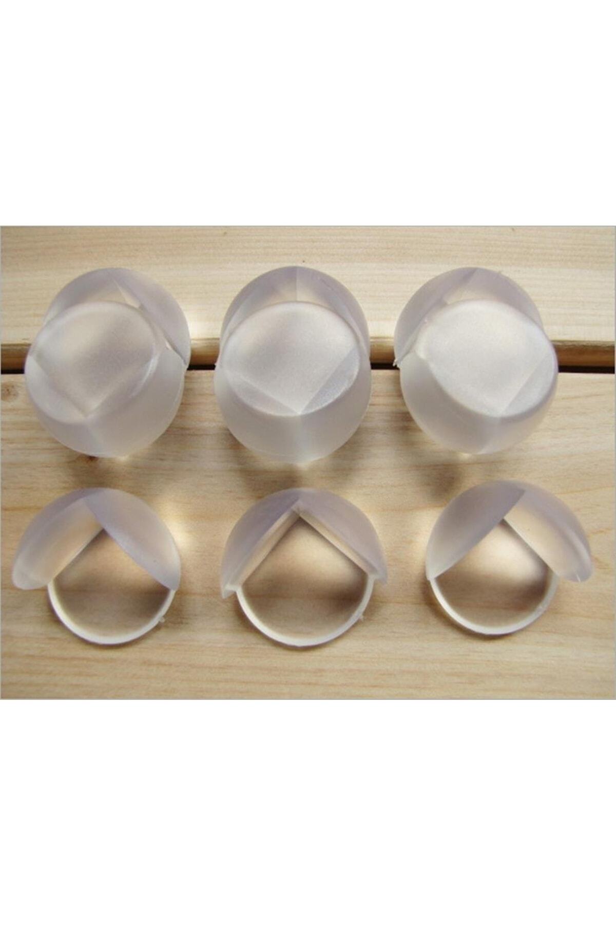 İndiriminVar Silikon Çocuk Güvenlik Masa Köşe Koruyucu (4 Adet Birden) fotoğrafı 7 (önizleme)