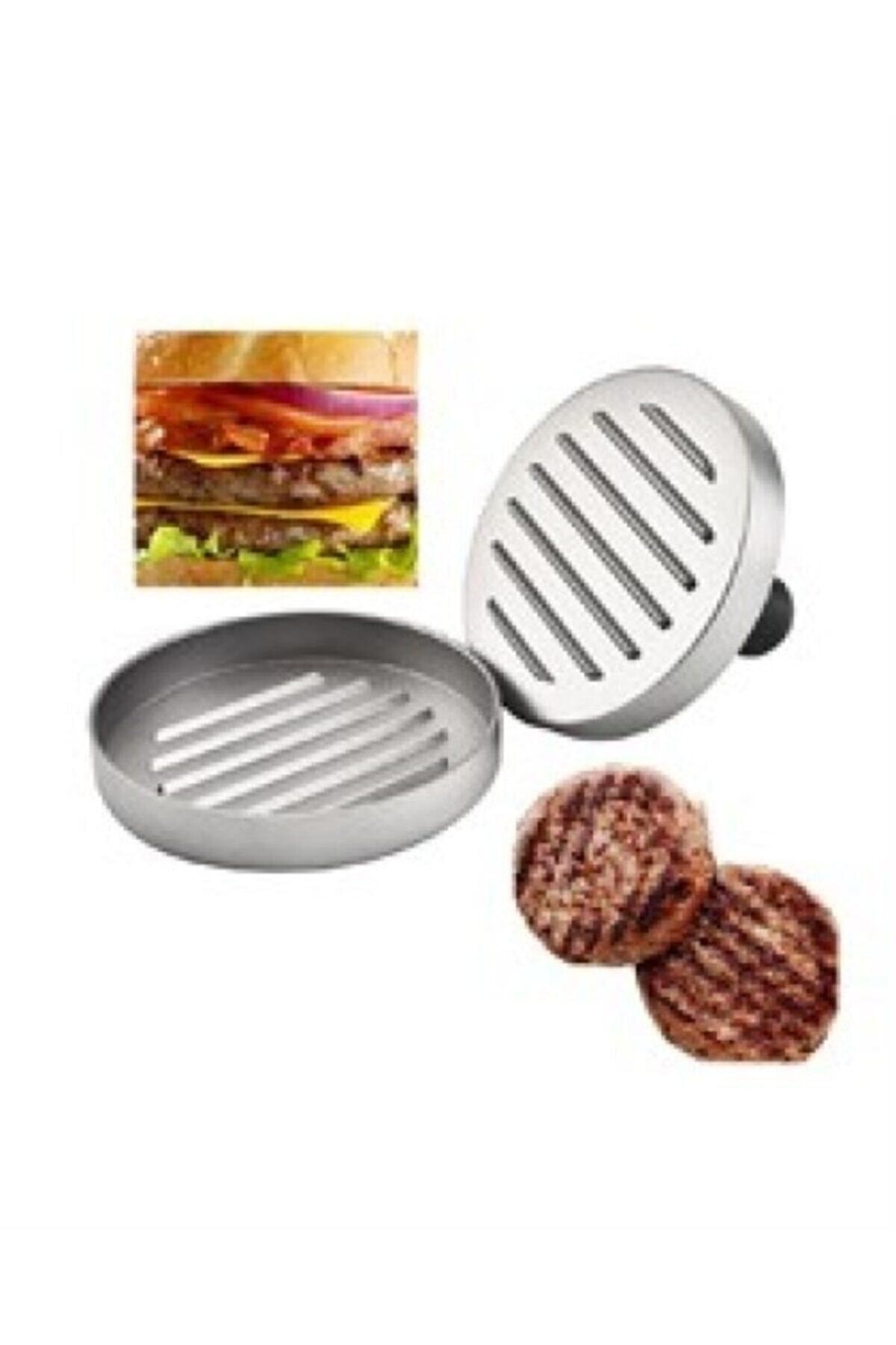 NURGAZ Campout Hamburger Press Alüminyum