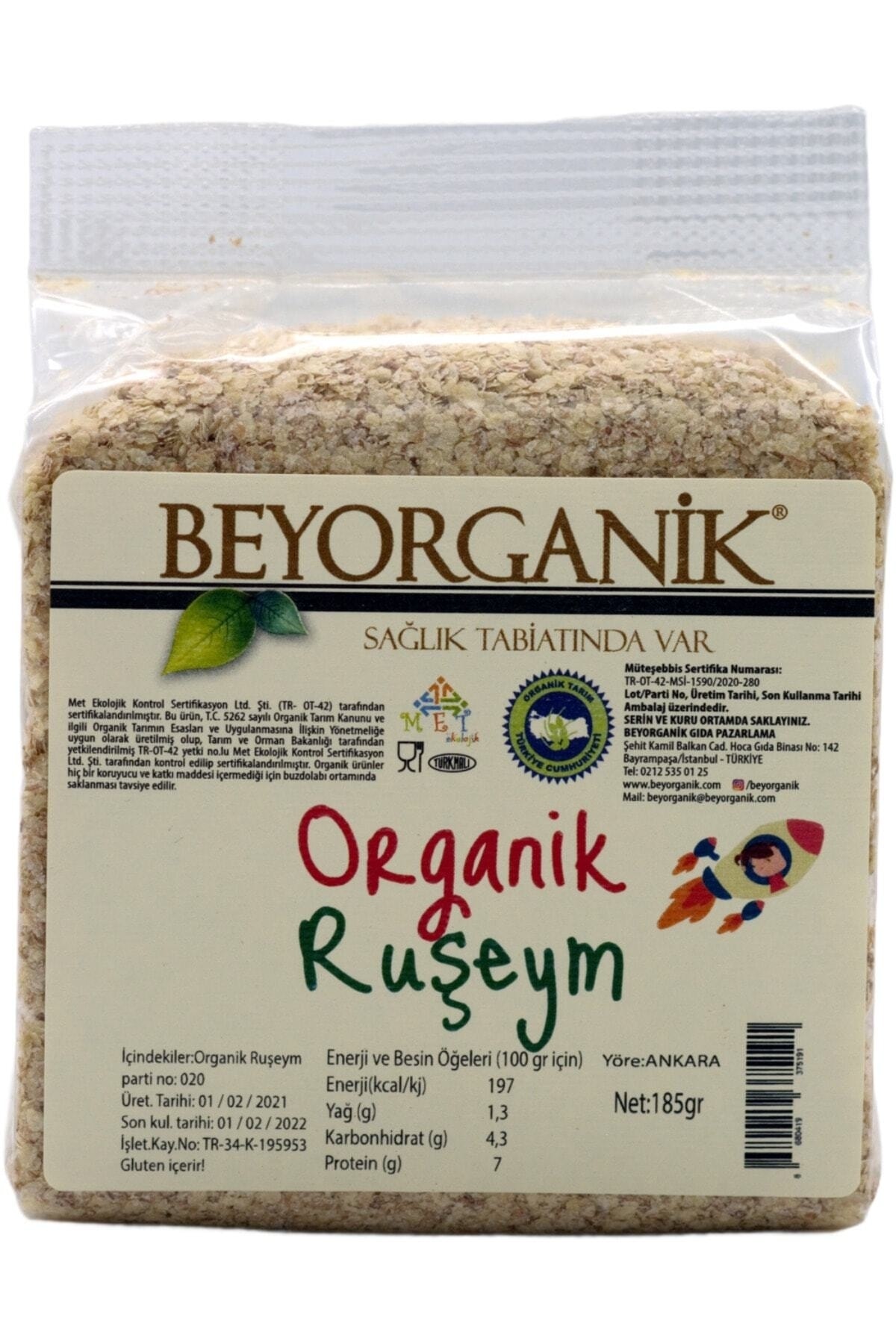 BEYORGANİK Ruşeym 185 gr Organik