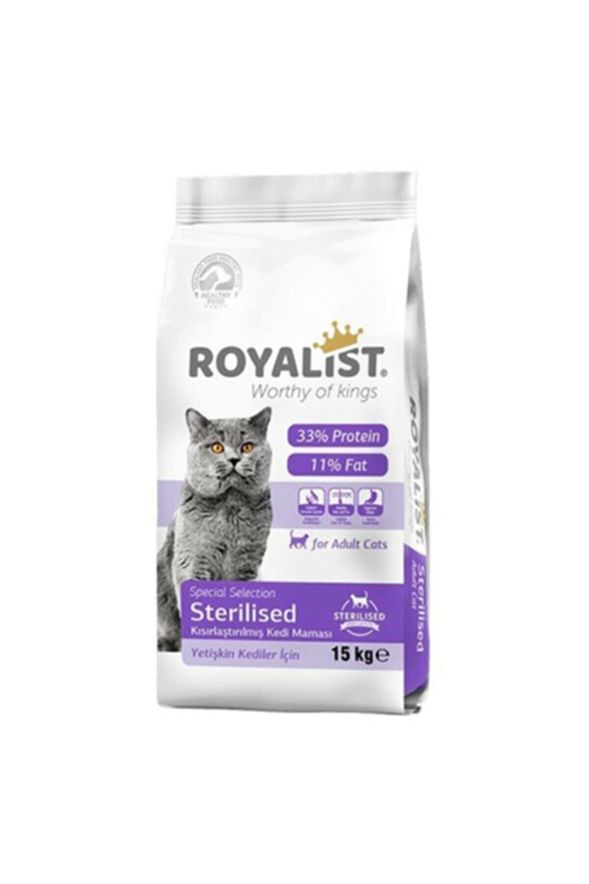 Royalist Cat Sterilised Kısırlaştırılmış Kedi Maması 15 Kg