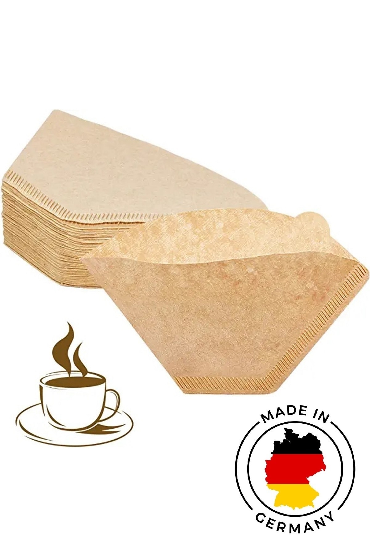 HUBBYCHEF Barista Kahve Demleme Filtre Kağıt No 02 100lü Paket