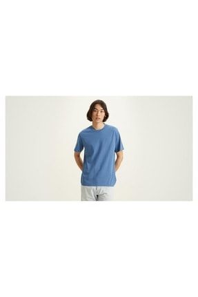® Erkek Mavi Relaxed Fit T-shirt Essentıal Tee A3328-0003