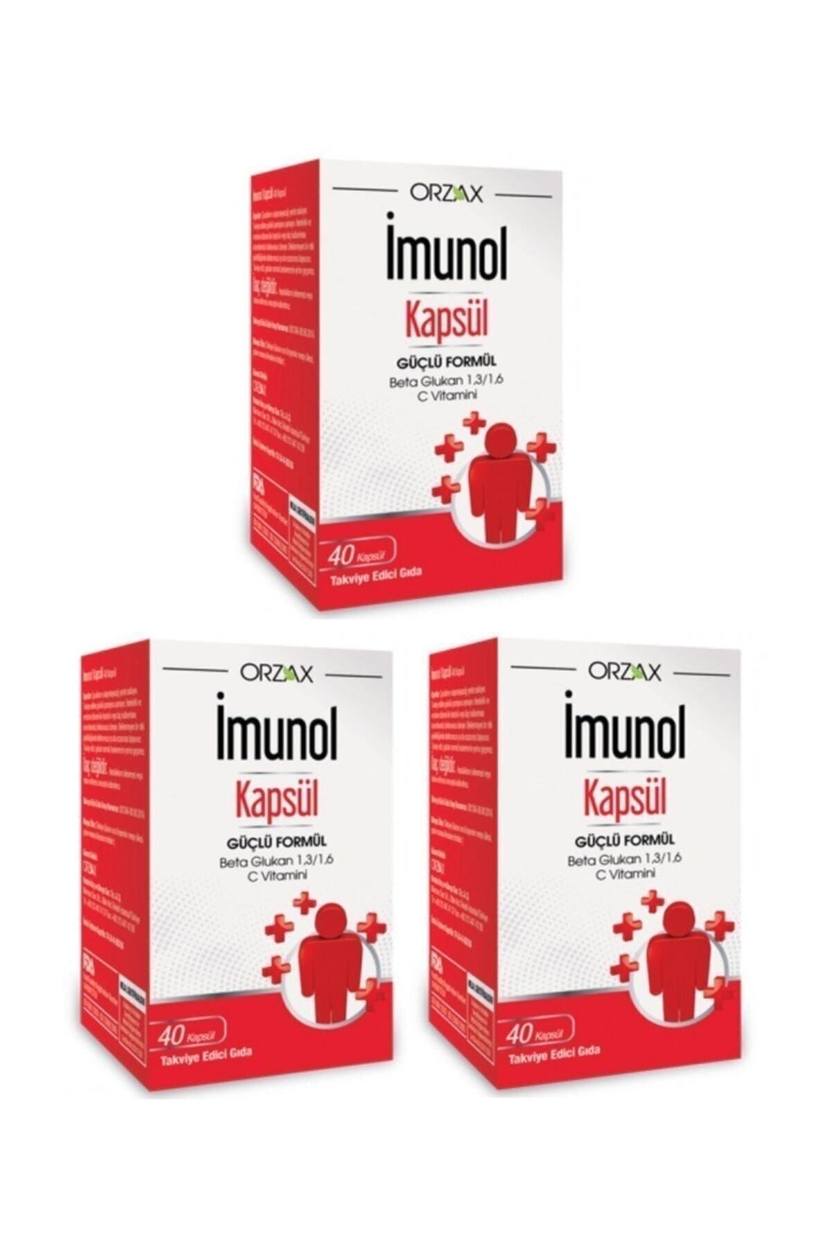 İMUNOL Imunol 40 Kapsül 3 Kutu İMUNOL403 - OnuAl Fiyat Arşivi