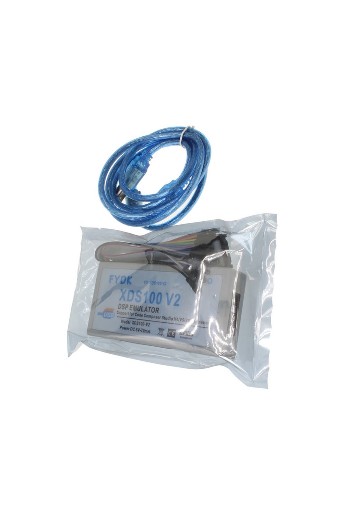Xds100 V2 Dsp Usb Jtag Emulator Texas Tı Dsp Hata Ayıklarıcı Programlayıcı Debugger 8