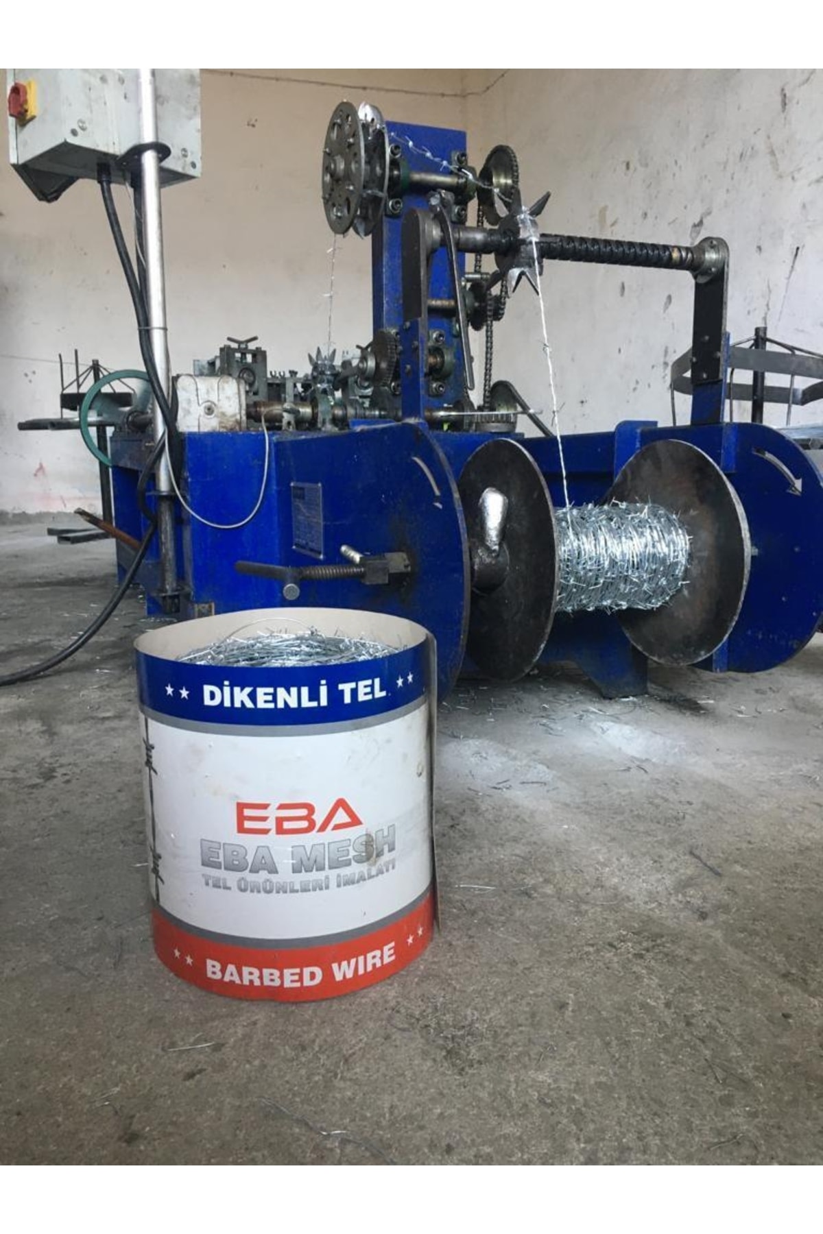 Dikenli Bahçe Teli 2-2 Mm 200 Metre Bağlama Teli Hediyeli 2