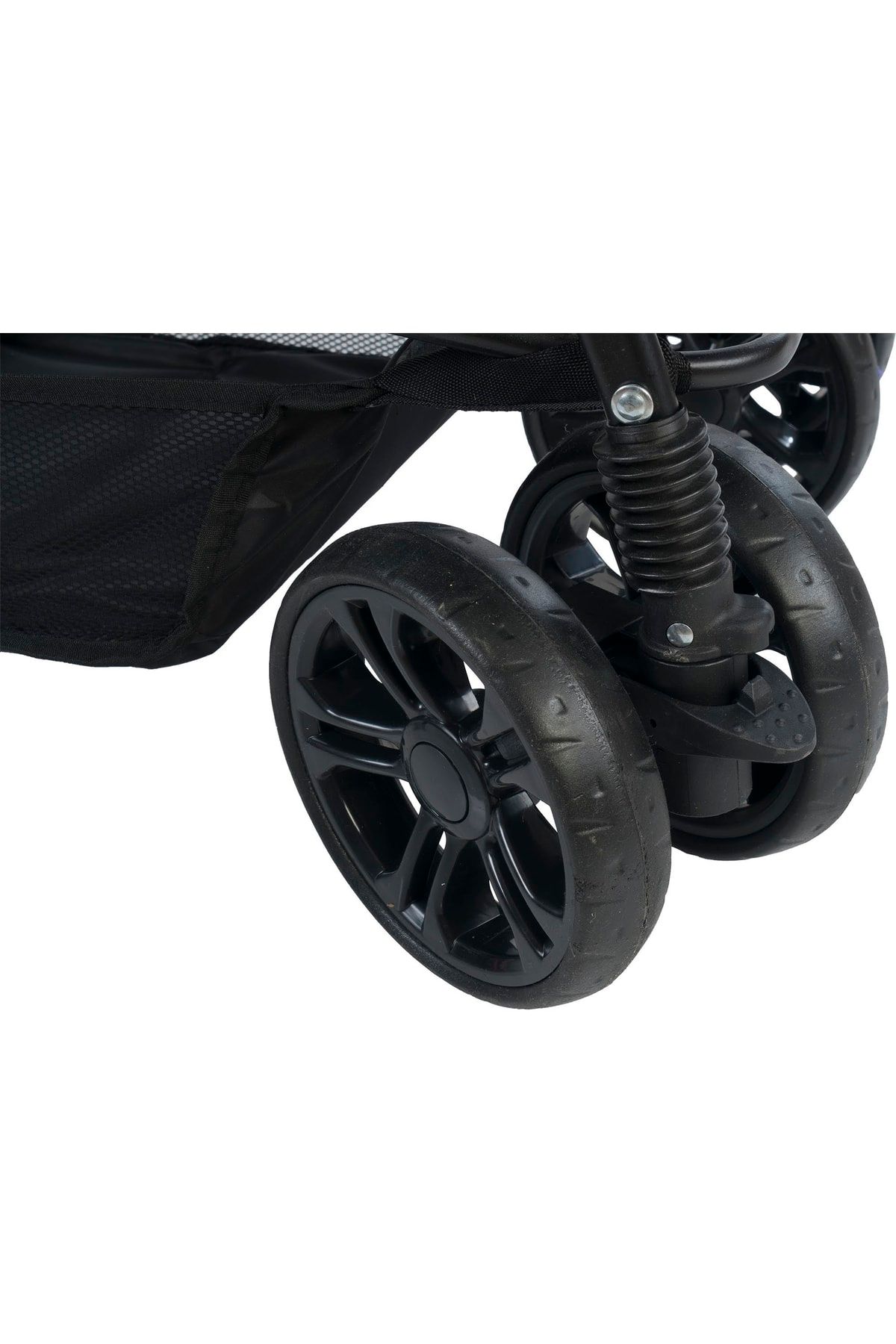 USF Travel Sistem Çift Yönlü Bebek Arabası 4 Baby - Bebek Arabası Kahve+puset+gs Çanta NE11456