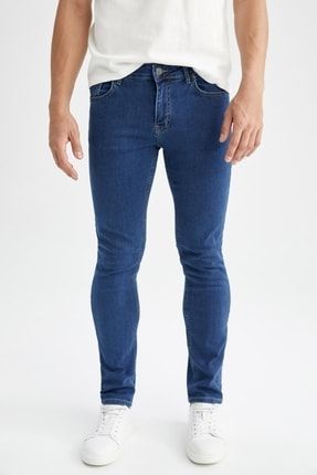Slim Fit Normal Bel Dar Paça Jean Pantolon T6306AZ21SP