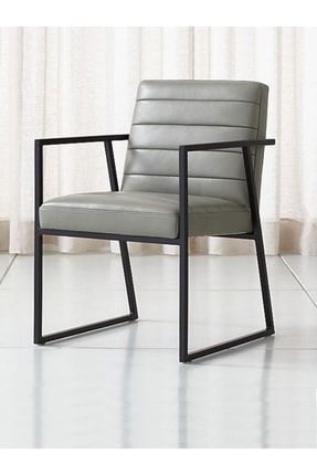 Dazzido Sandalye Modern Yemek Masası Sandalyesi Metal Ayaklı Yemek Masası Sandalyesi Ofis Sandalyesi DZZD-DER-CHR