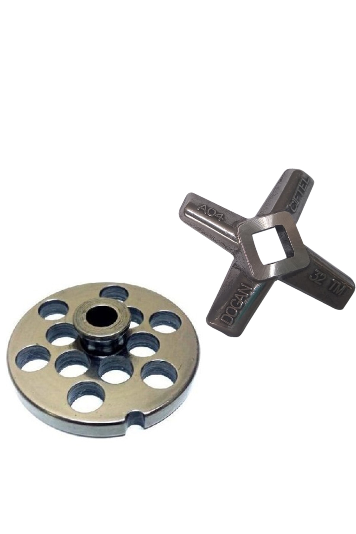 Number 32 Meat Grinder 16 Mm Mirror And Knife Set For Butchers