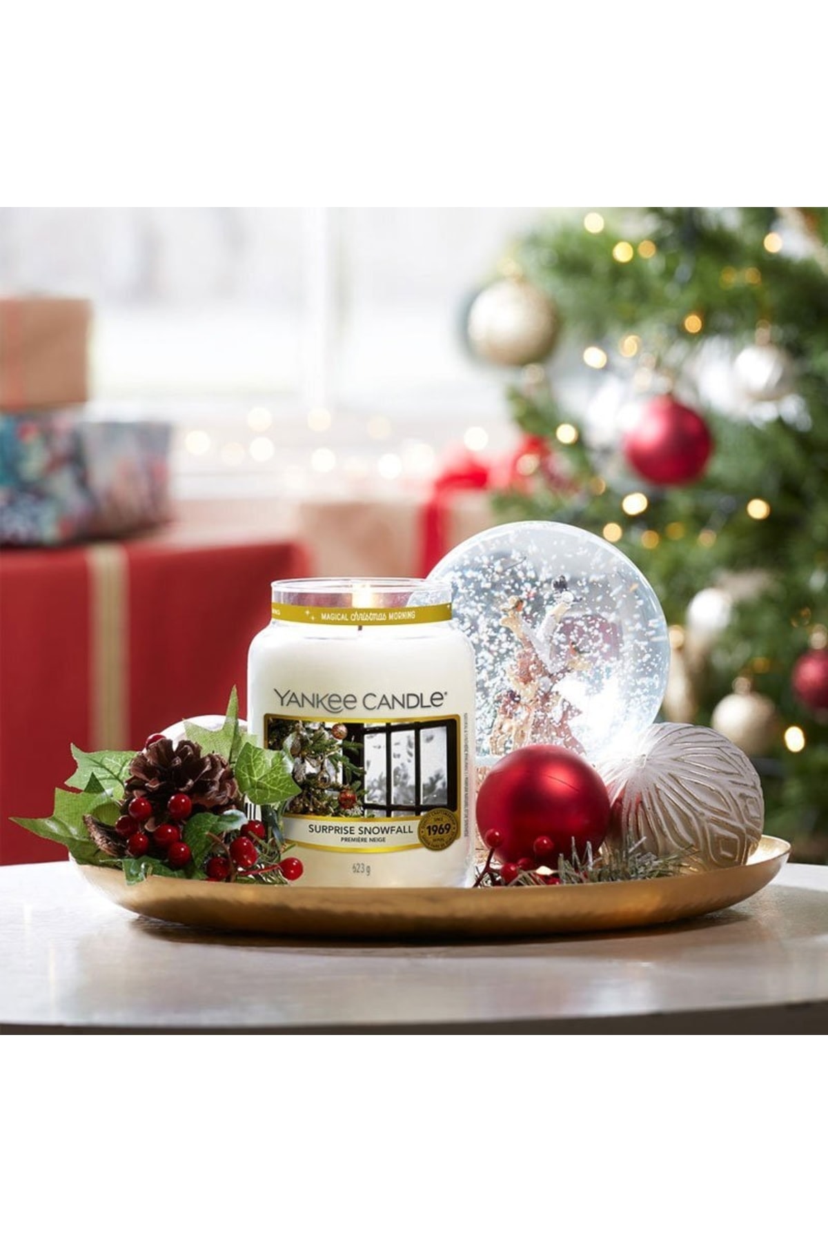 Yankee Candle 1629496e Büyük Klasik Mum Surprise Snowfall Fiyatı