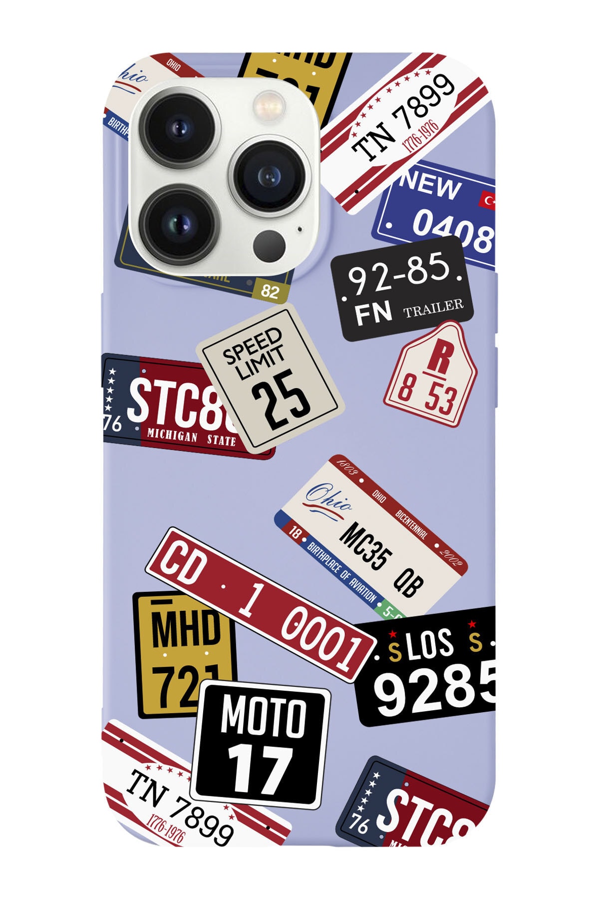 Suede Launch Phone Case with Iphone 14 Pro Compatible Tickets Design
