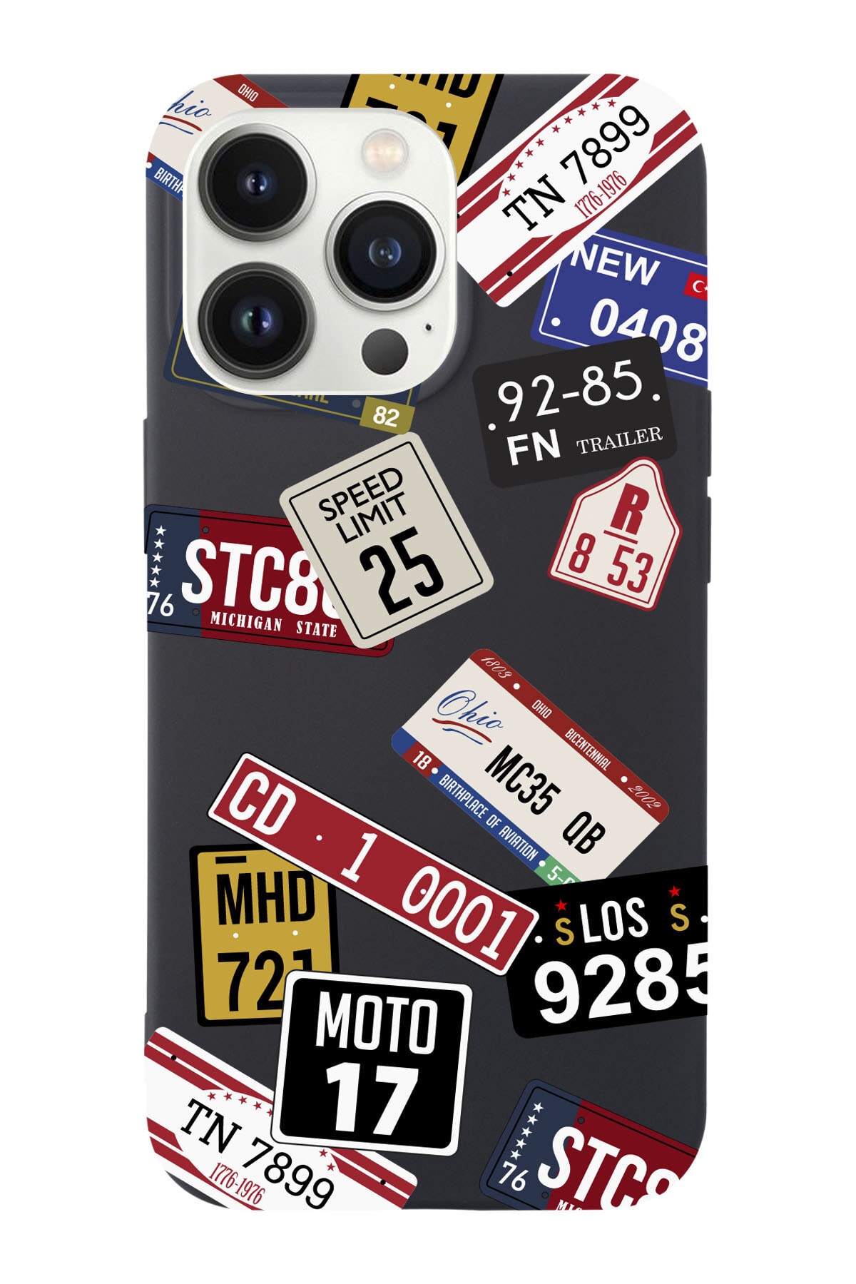 Suede Launch Phone Case with Iphone 14 Pro Compatible Tickets Design