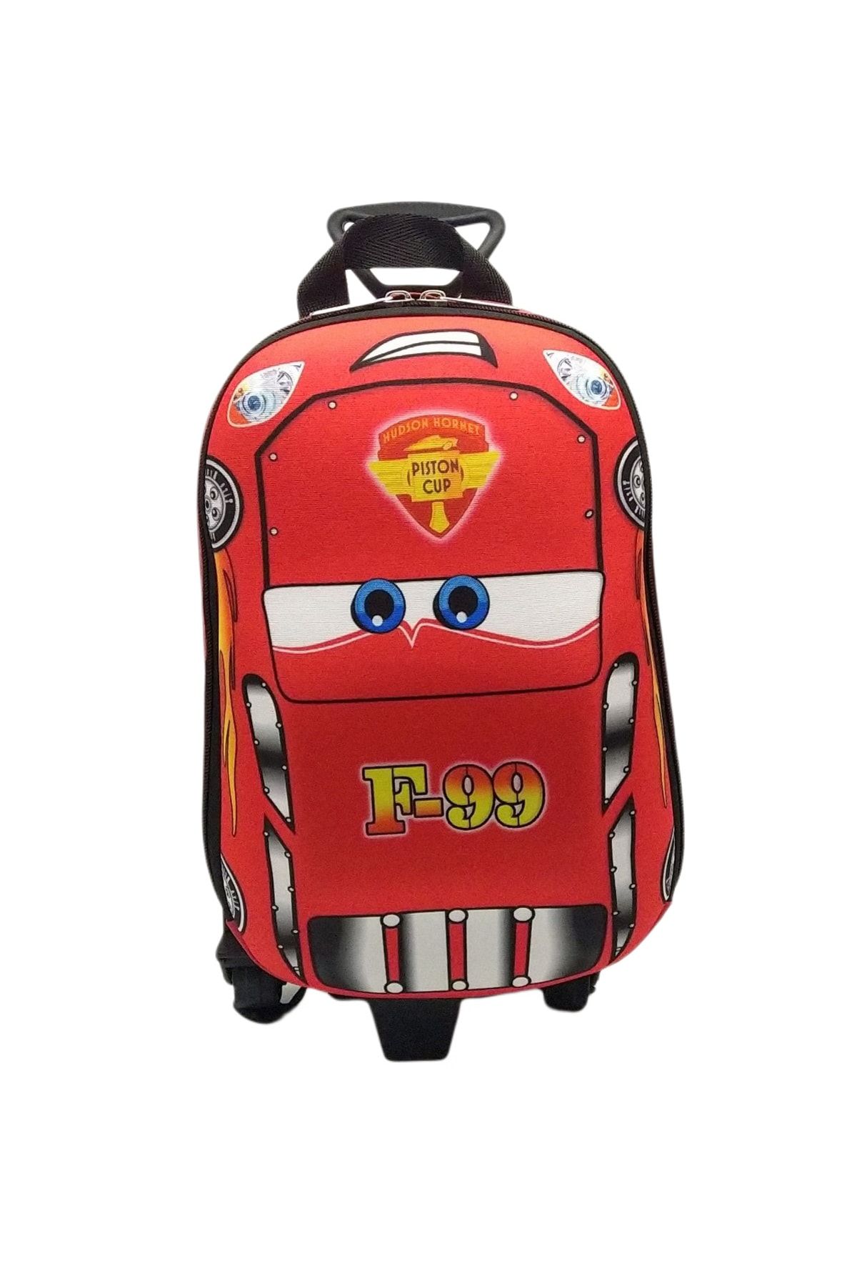 Lightning mcqueen top rolling backpack