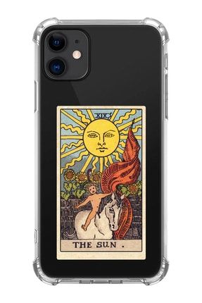 Iphone 11 Şeffaf Darbe Emici The Sun Desenli Olex Kılıf IP11OLEX-136