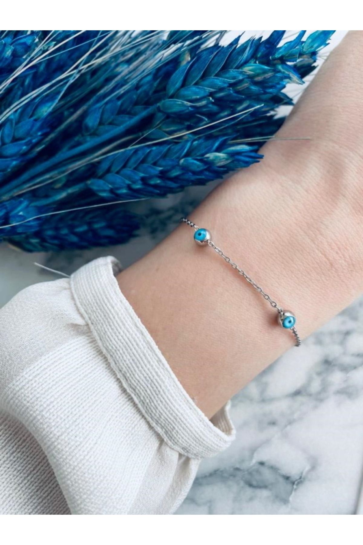 Evil eye hot sale adjustable bracelet