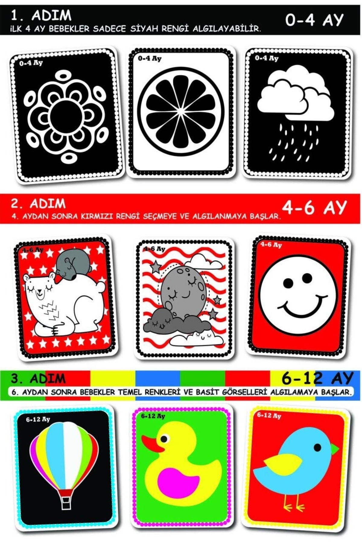 Diytoy Flash Cards Bebeğimin Ilk Zeka Kartları fotoğrafı 5 (önizleme)