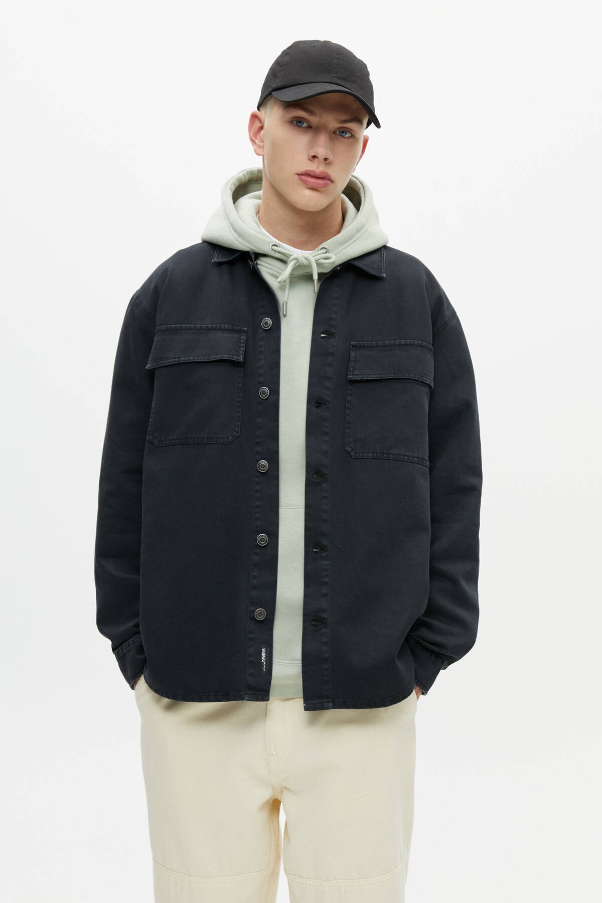 Pull & Bear Basic Ince Ceket