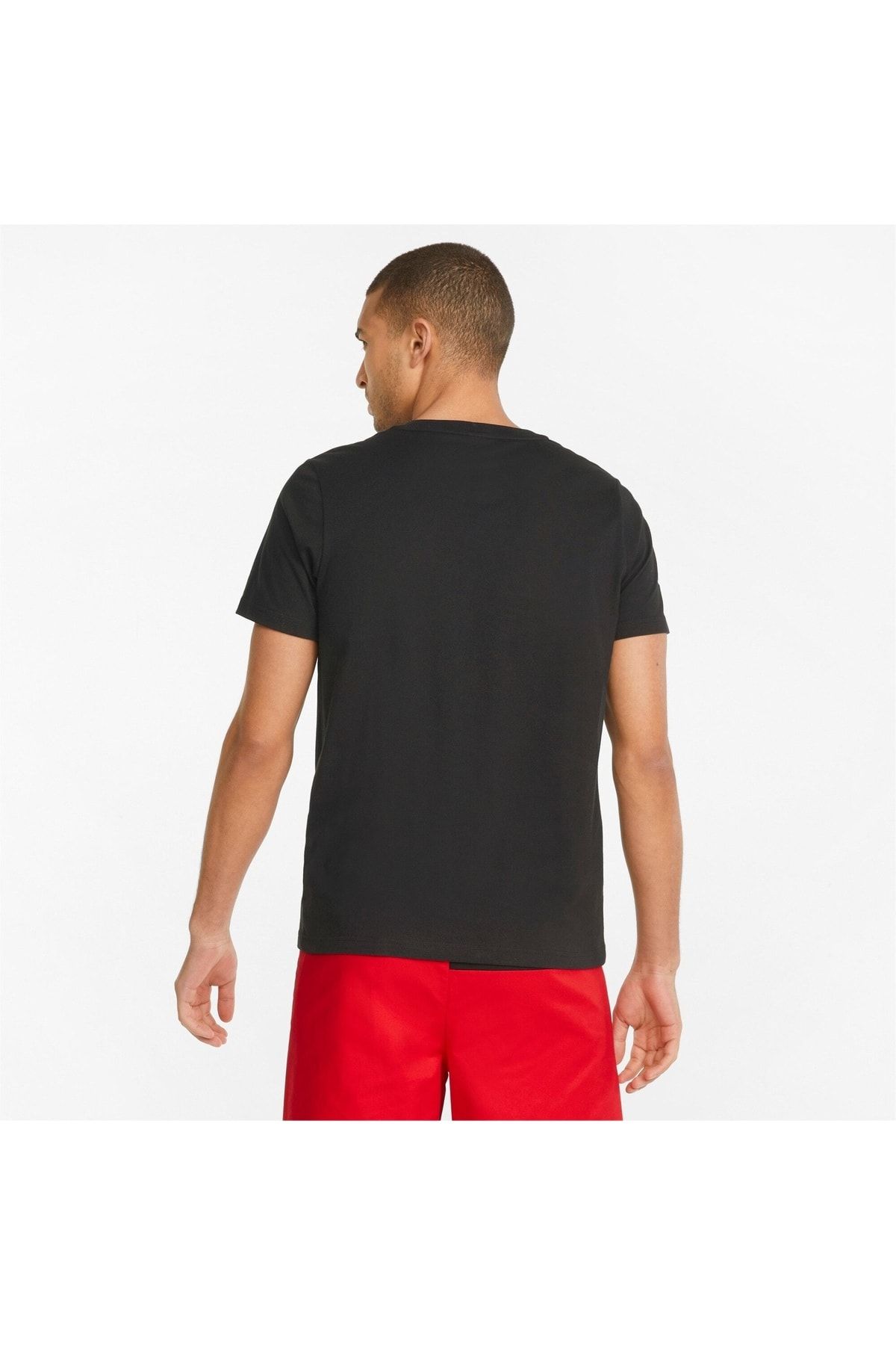 Scuderıa Ferrarı Race Renkli Armalı Erkek T-shirt