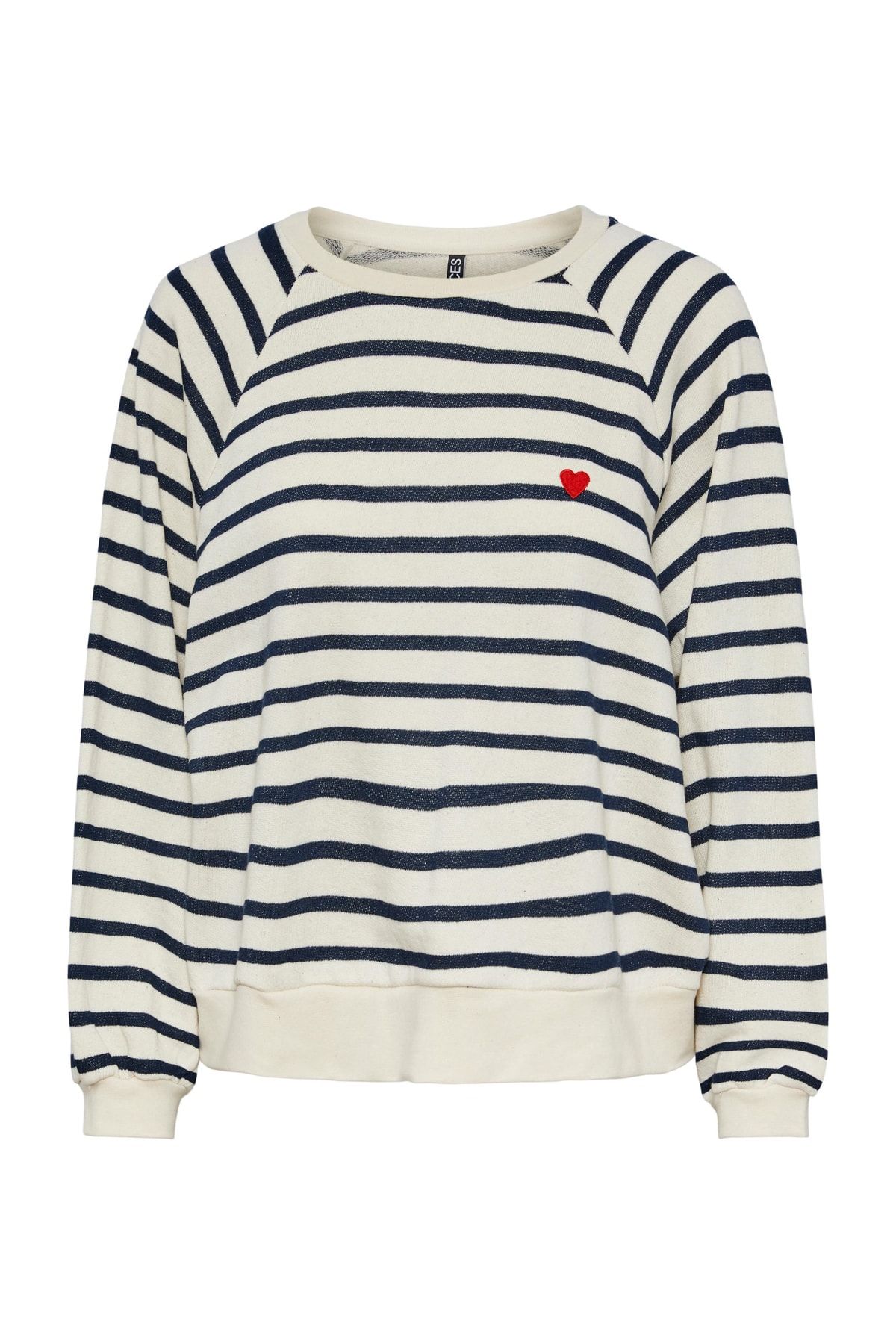 PIECES Sweatshirt Mehrfarbig Regular Fit Fast ausverkauft