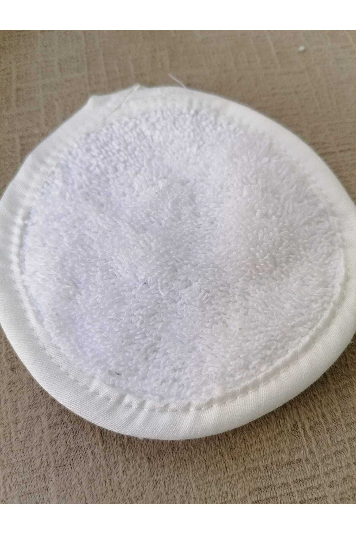MEŞELİ TEKSTİL-12 Pieces Washable Eye Face Neck Lip Towel Makeup Removal Pad 4