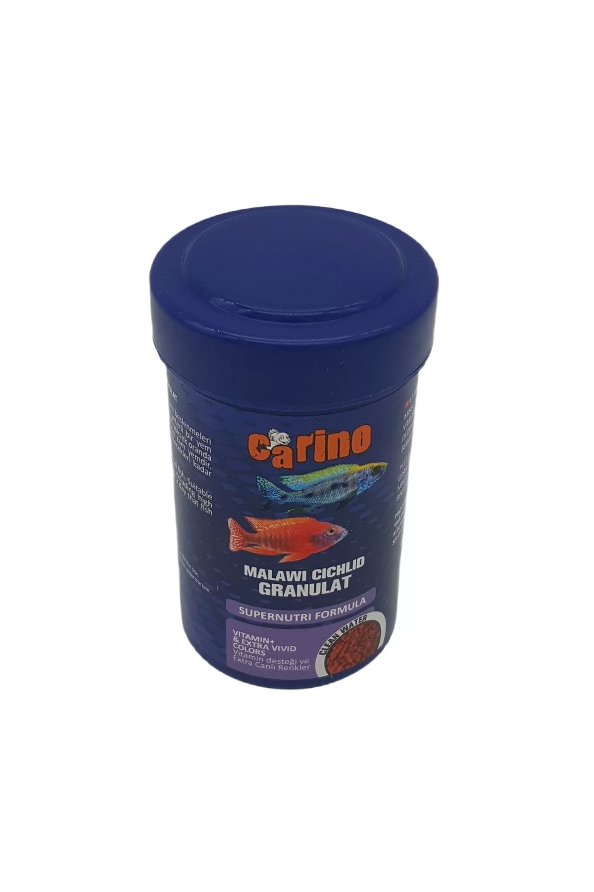 Carino Malawi Cichlid Granulat Etçil Balık Yemi 250 ml