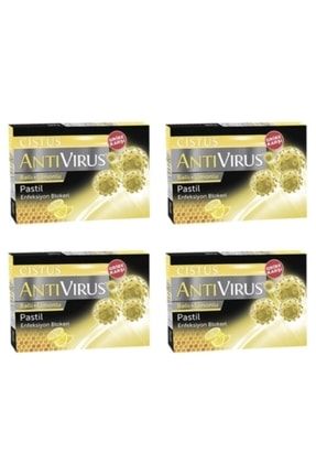 Antivirus Pastil Ballı Limonlu 4 Adet CistusLimonluKofre4