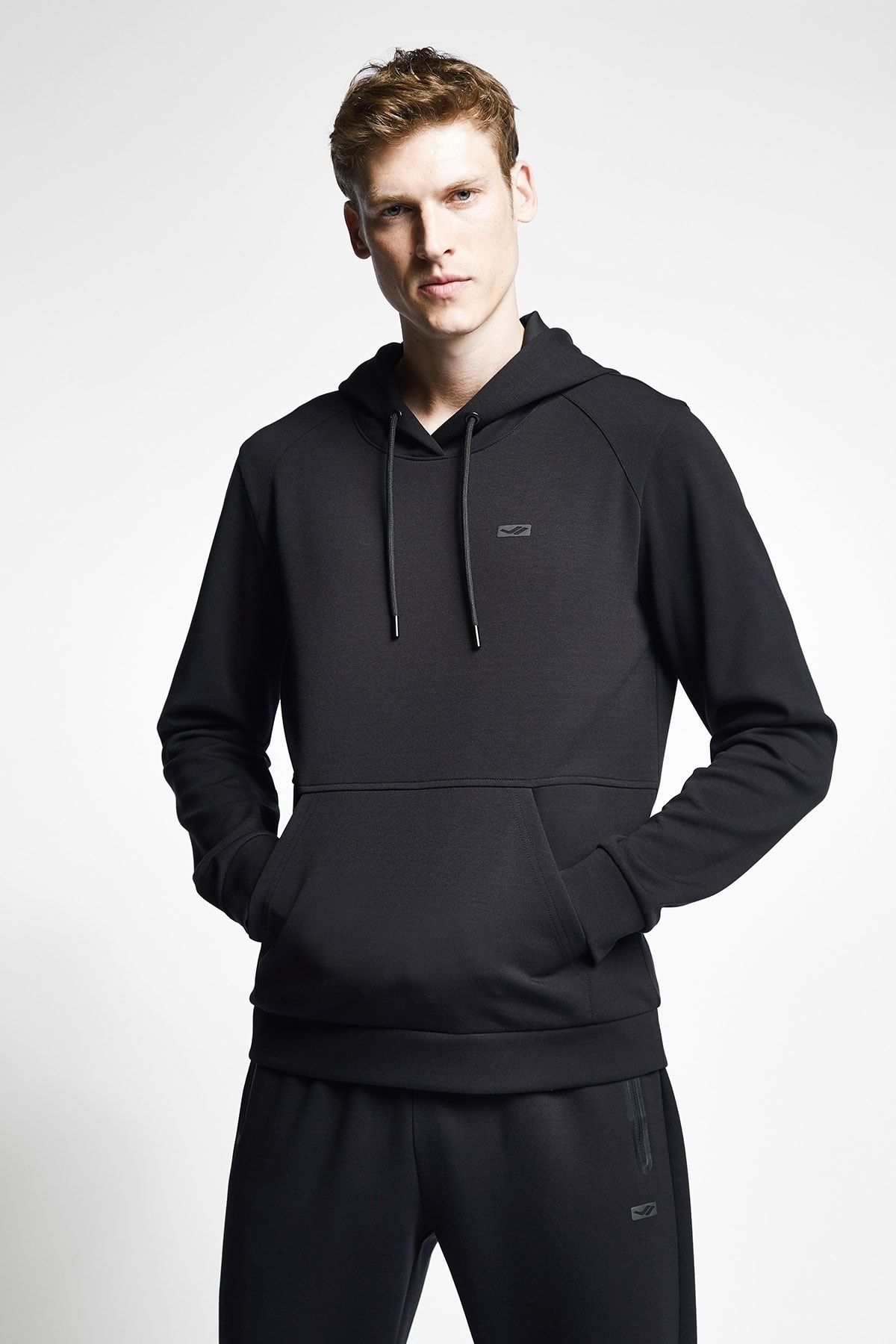 Lescon Sweatshirt Schwarz Regular Fit