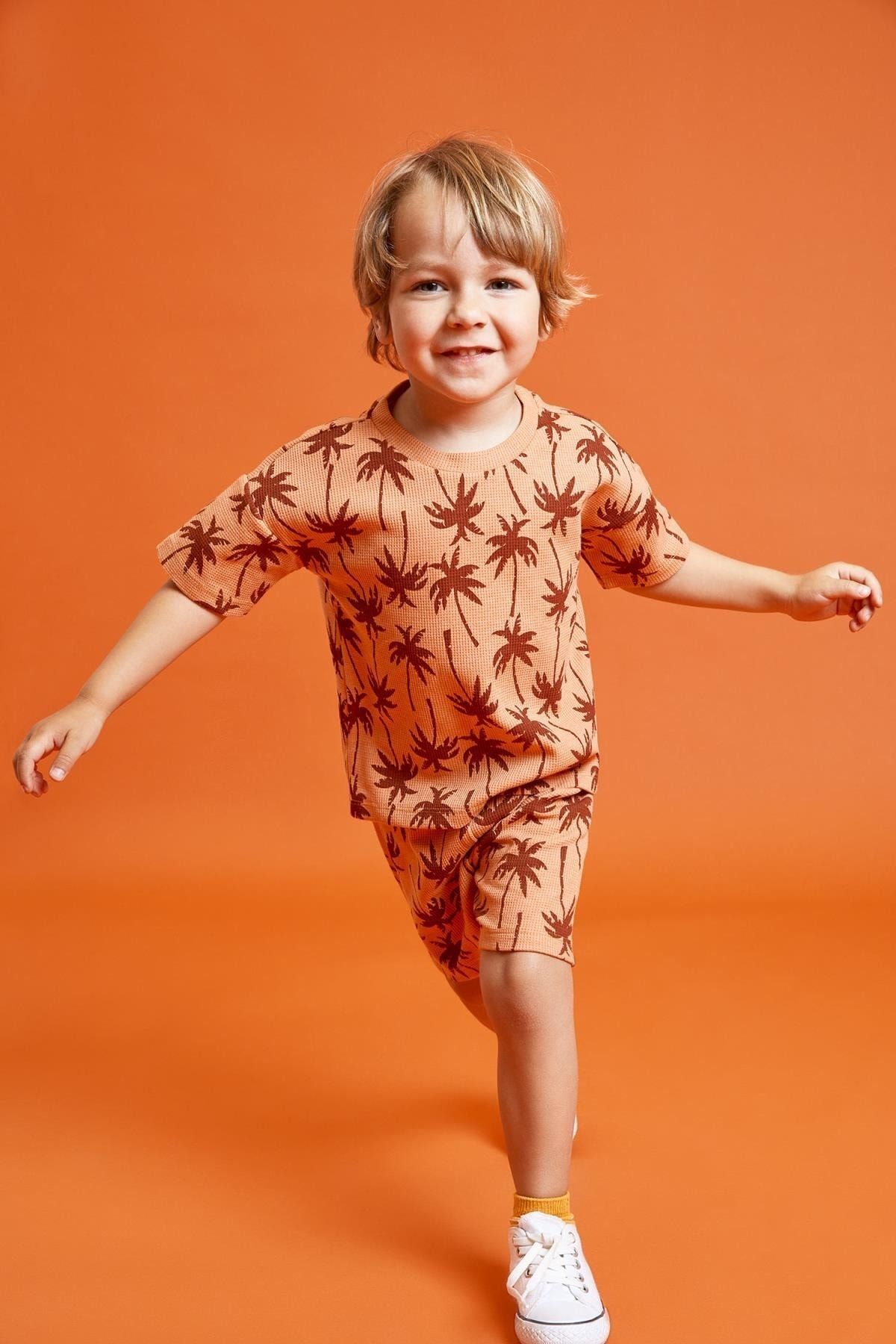 Baby boy palm tree shirt 2025